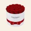 Box z Ruzi MEDIUM - biela - cervena