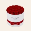 Box z Ruzi MEDIUM - biela - cervena