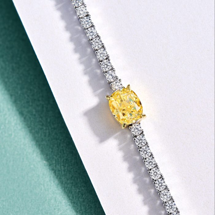 Náramok Mini Diamond Bangle Yellow - Royal - Image 4