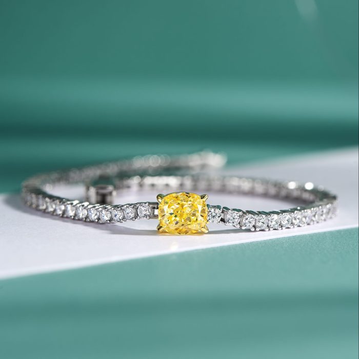 Náramok Mini Diamond Bangle Yellow - Royal