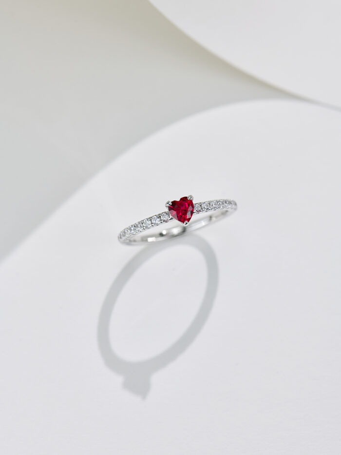 Prsteň Heart Ruby - Royal - Image 3