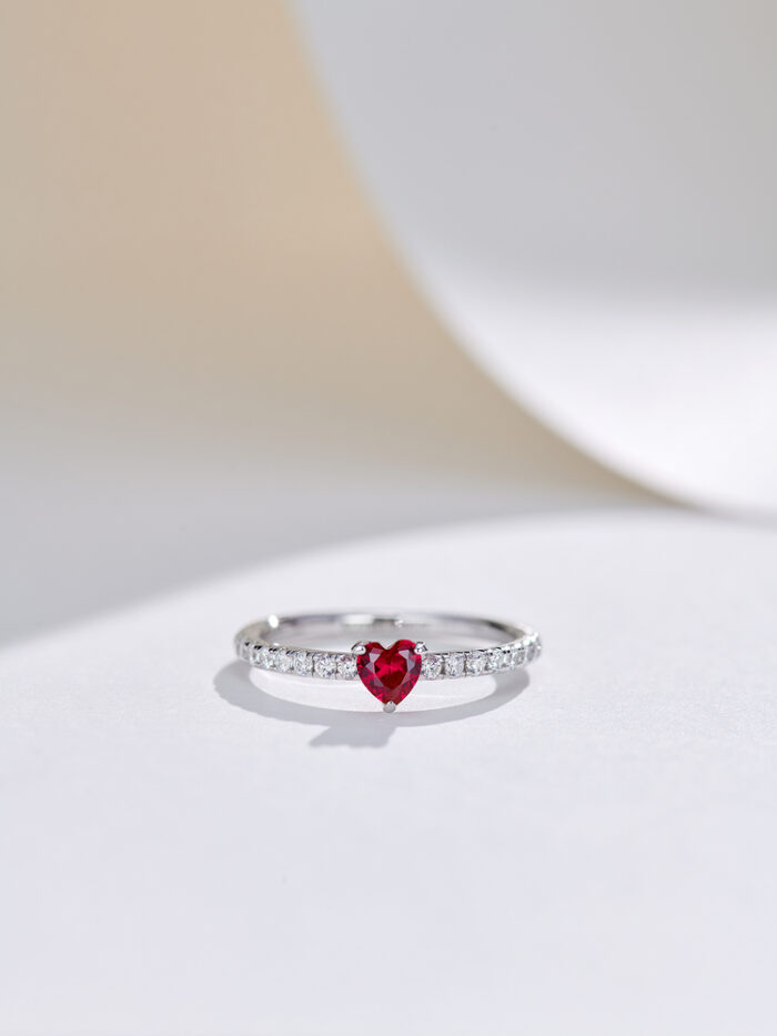 Prsteň Heart Ruby - Royal - Image 5