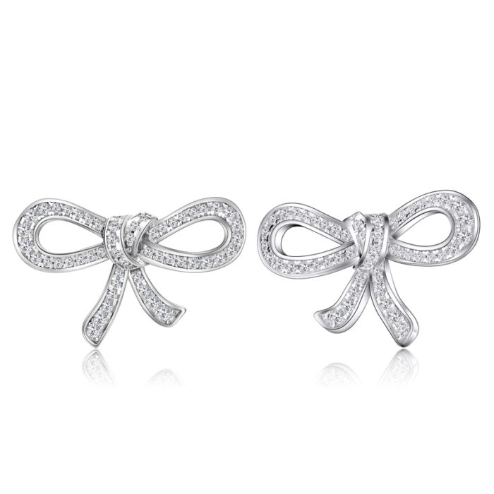 Náušnice Ribbon Bow - Royal